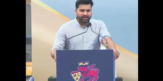 Rohit Sharma's emotional speech